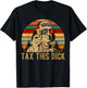 4th of july Benjamin Franklin Tax This Dick vintage T-Shirt - T-Shirt | Black