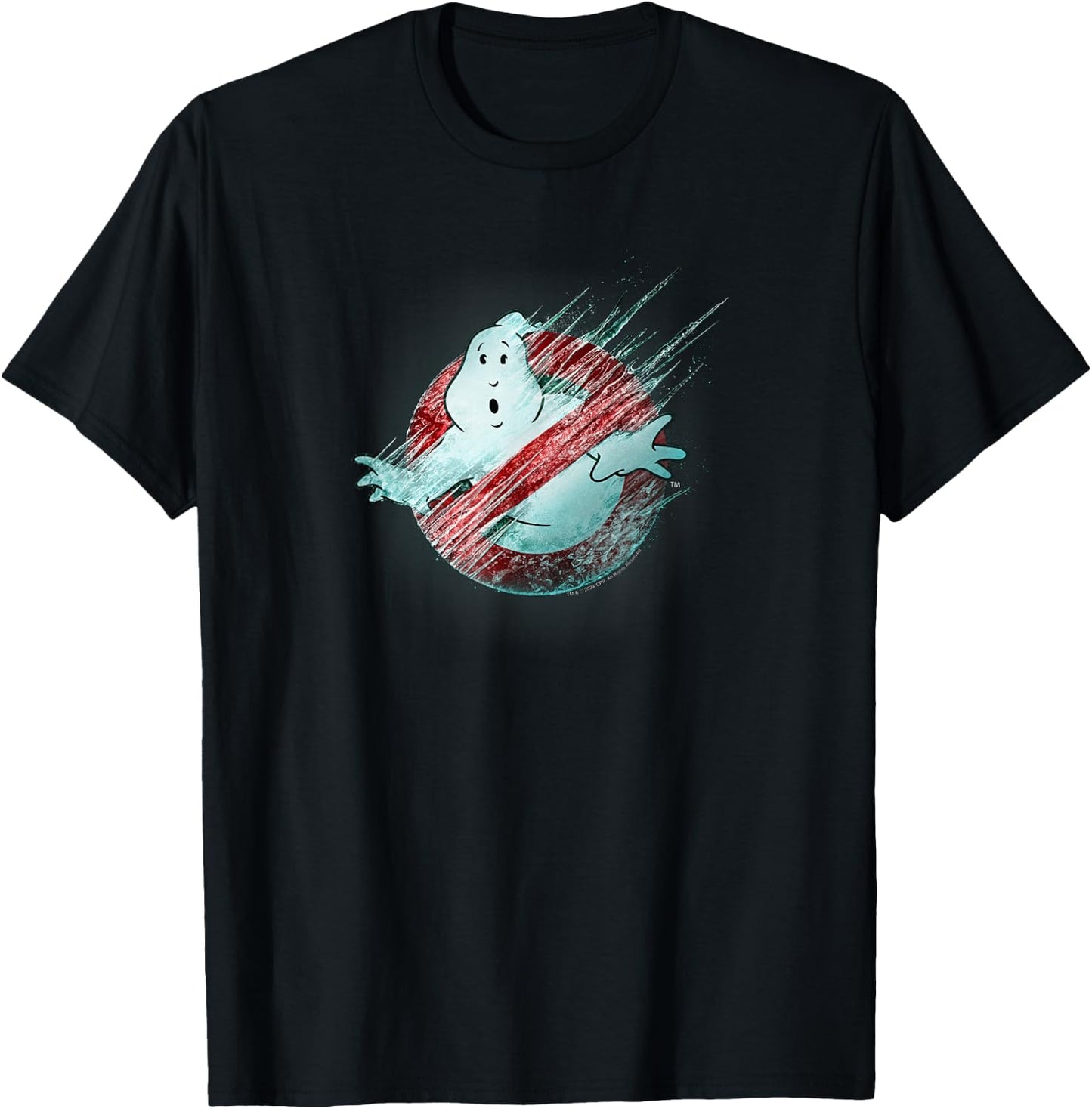 Ghostbusters: Frozen Empire Gefroren No Ghost Logo T-Shirt - T-Shirt | Black