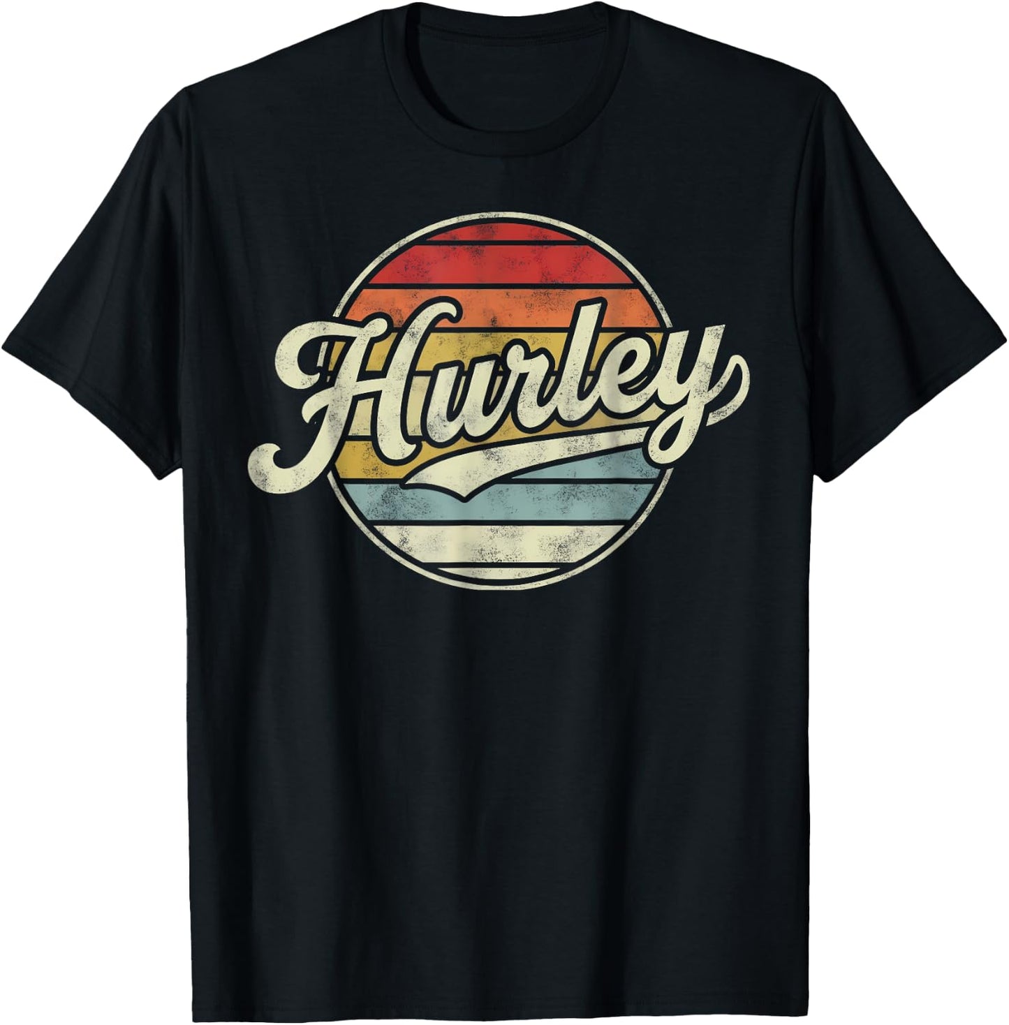 Hurley Vintage Design Men Women Kids T-Shirt - T-Shirt | Black