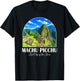Peru Cusco Machu Picchu Lost City of the Incas Travel T-Shirt - T-Shirt | Black