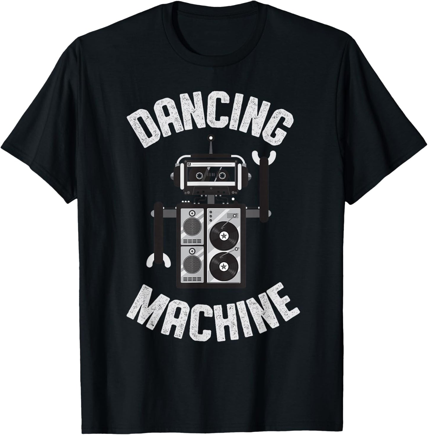 Dancing Machine Robot for Boys and Girls T-Shirt - T-Shirt | Black