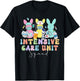 ICU Nurse Bunny Intensive Care Unit Nurse Easter Day Outfit T-Shirt - T-Shirt | Black