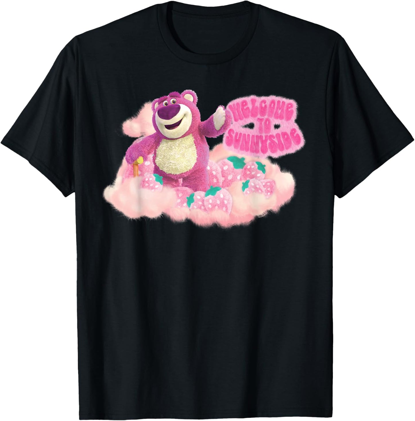 Disney and Pixar’s Toy Story 3 Lotso Welcome to Sunnyside T-Shirt - T-Shirt | Black