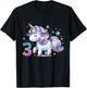 3 Geburtstag Mädchen Geschenke 3 Jahre Alt Einhorn Outfit T-Shirt - T-Shirt | Black