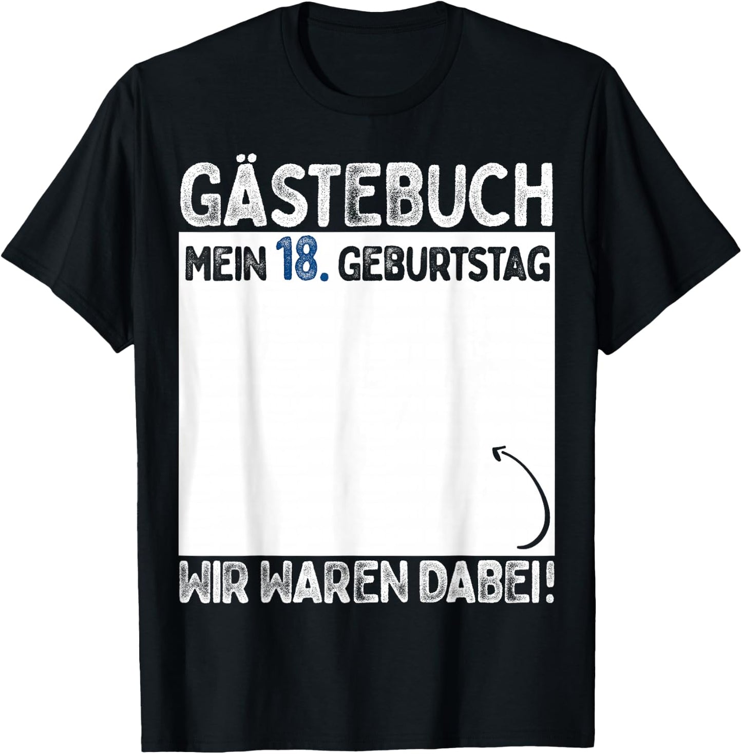 18th Birthday Boy Girl 18 Years 2006 Funny Gift , black T-Shirt - T-Shirt | Black