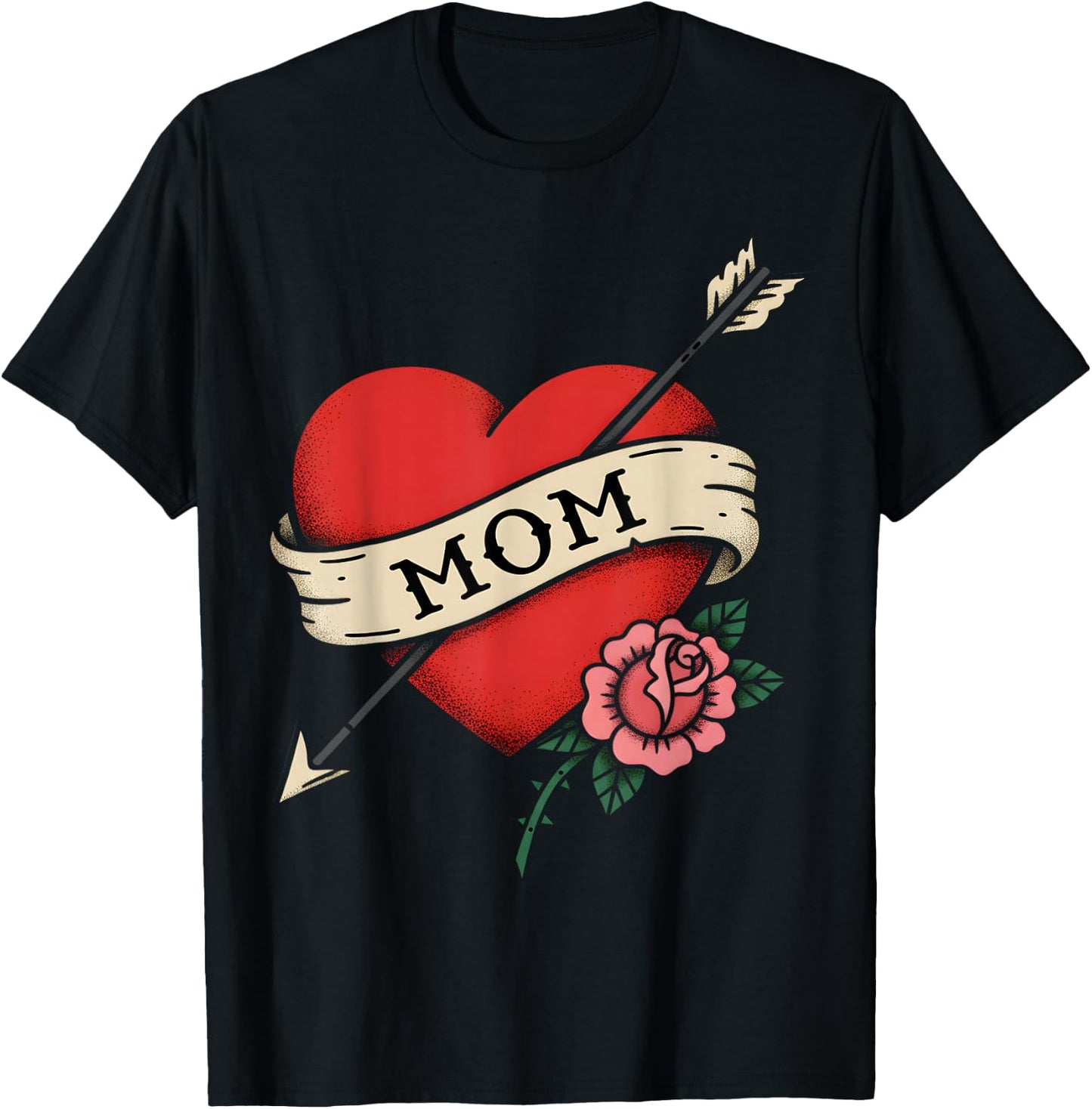 Maman tatouée T-Shirt - T-Shirt | Black