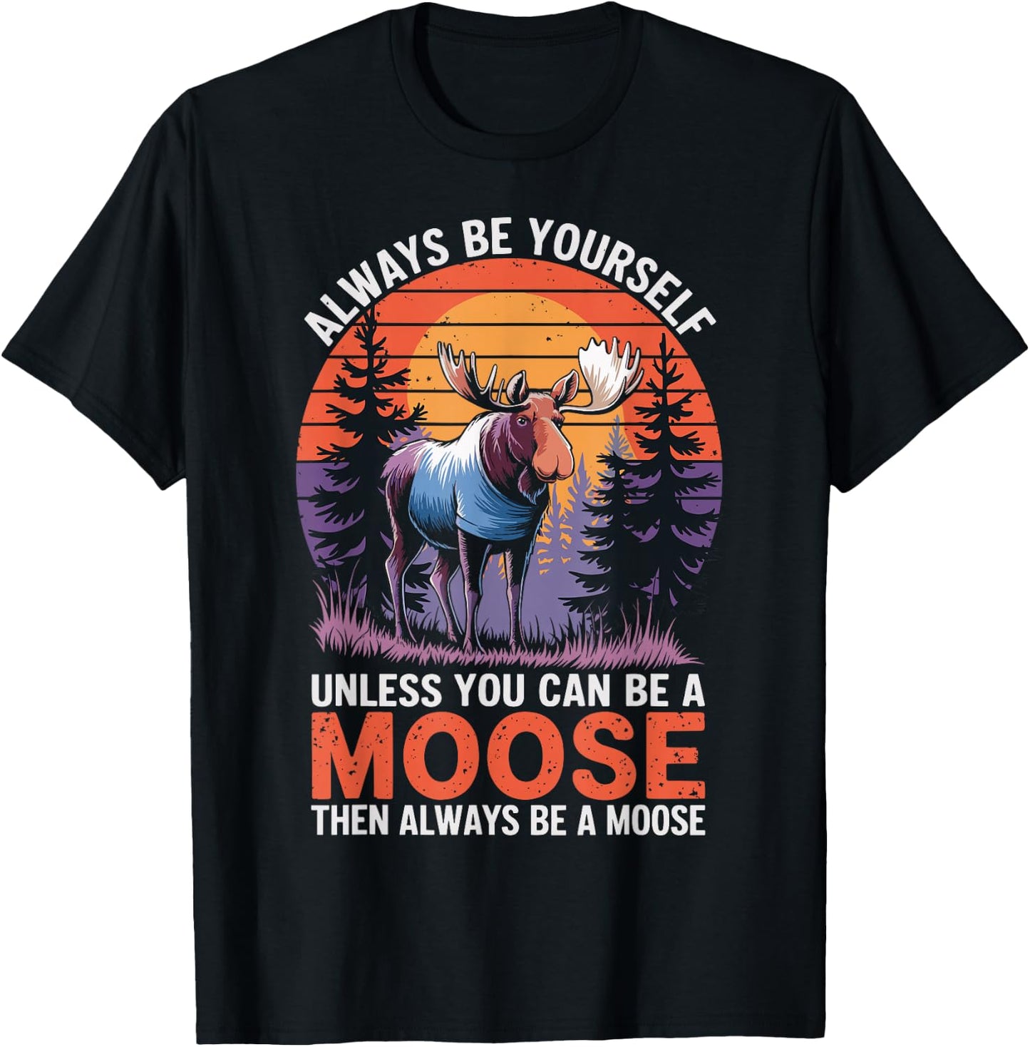 Moose T-Shirt - T-Shirt | Black