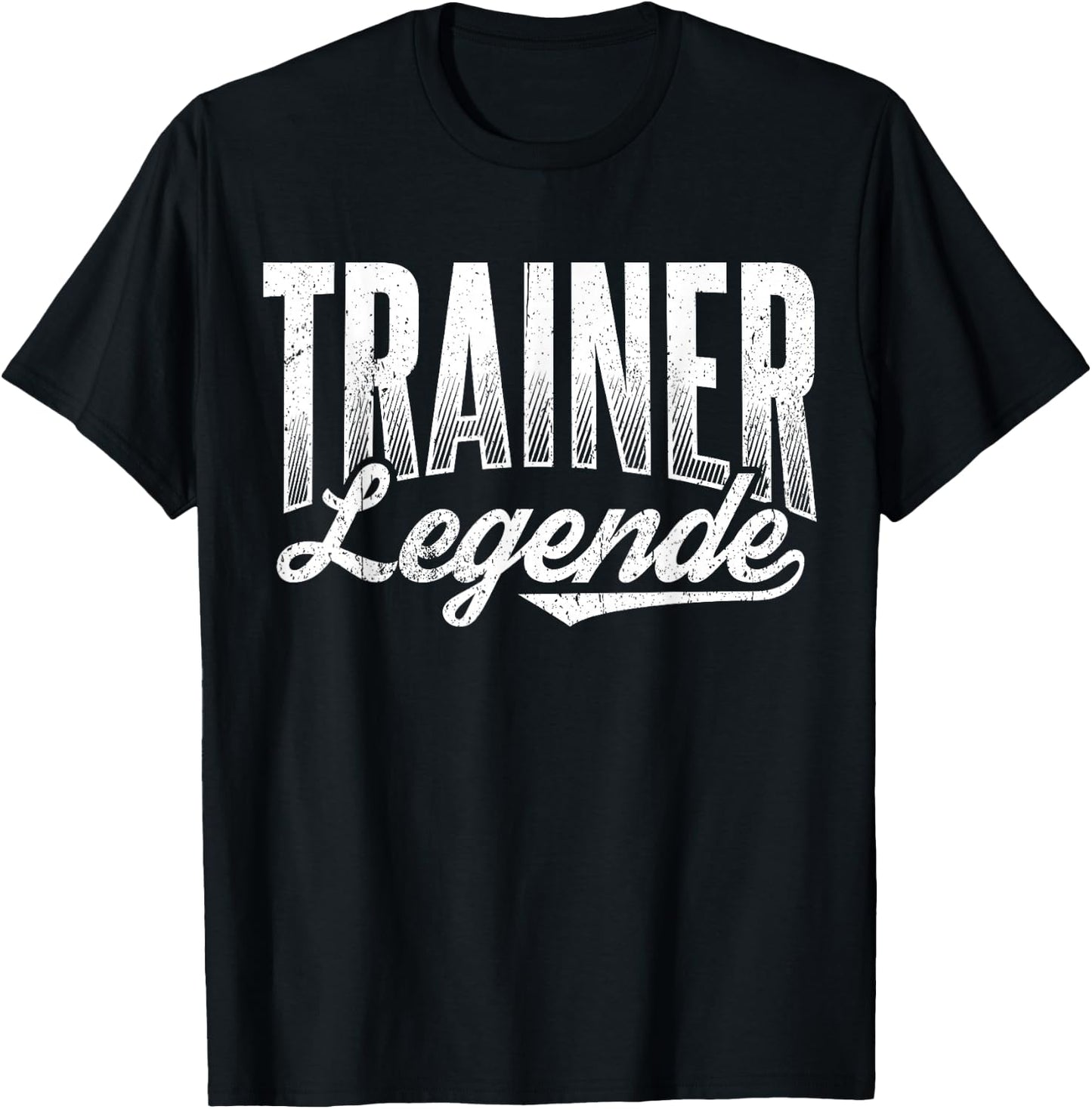 Trainerlegende Trainer Coach Sportler Sport Bester Coach T-Shirt - T-Shirt | Black