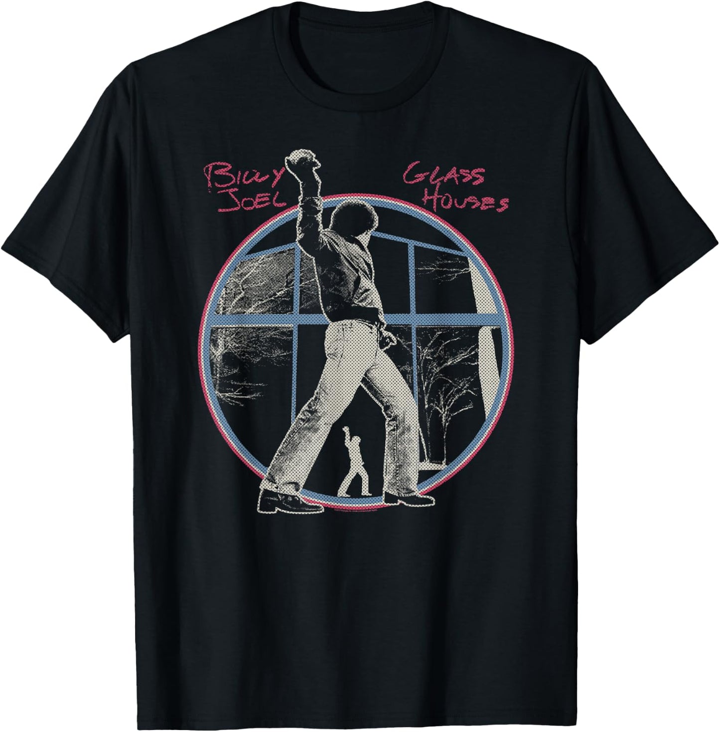 Billy Joel - Glass Houses T-Shirt - T-Shirt | Black