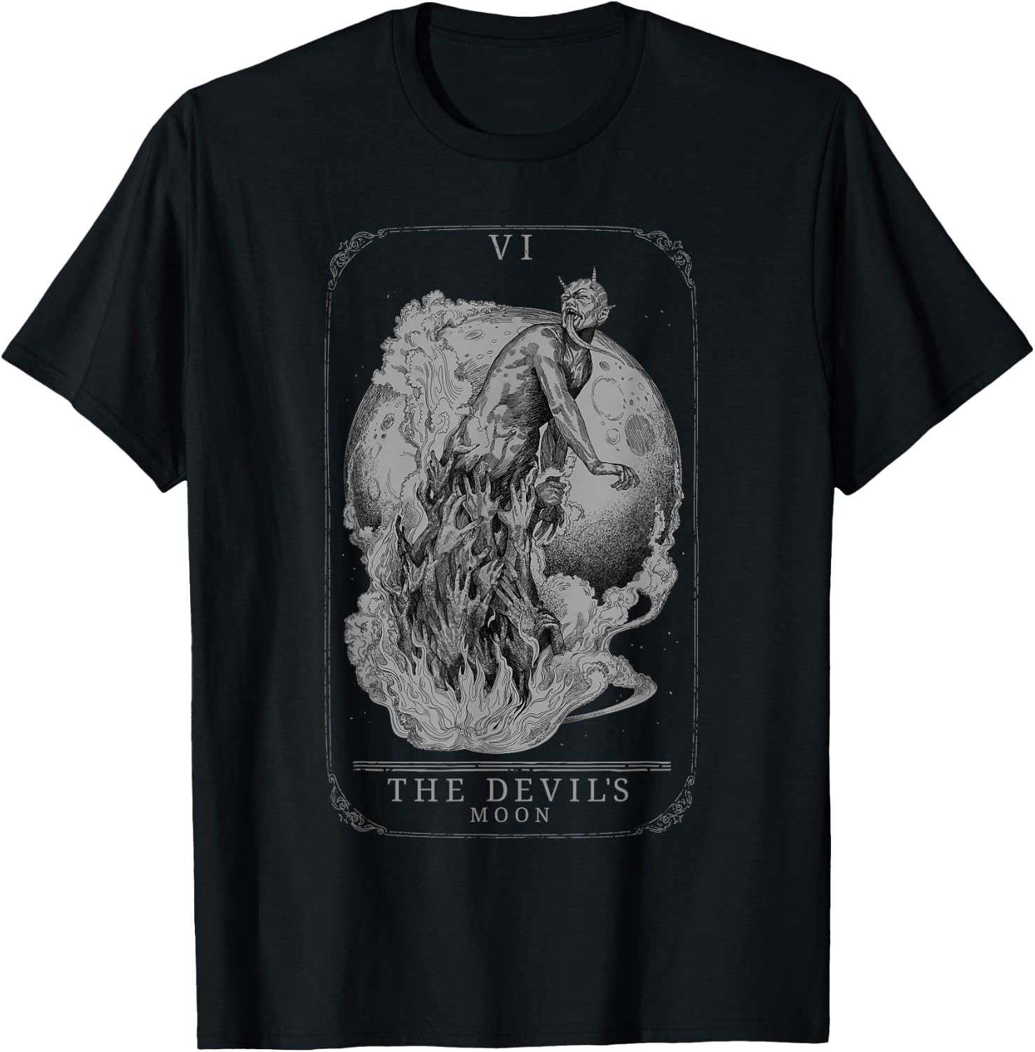 Hunt: Showdown Devil's Moon T-Shirt - T-Shirt | Black