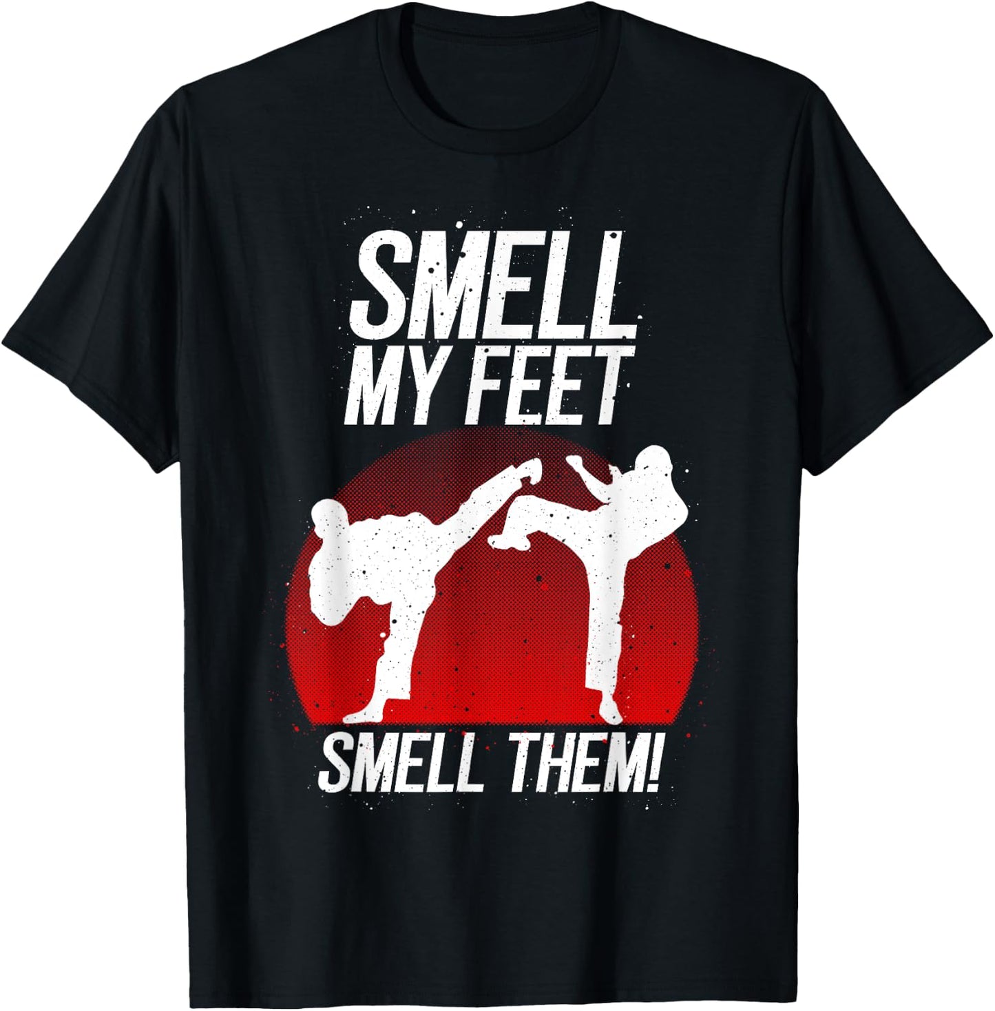 Cool Karate Gift Boys Girls Funny Smell My Feet Karate T-Shirt - T-Shirt | Black