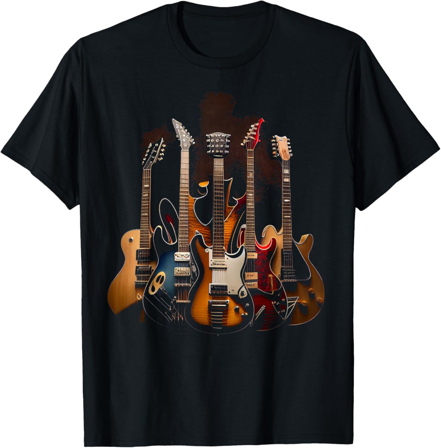 Gitarren Musiker Gitarristen T-Shirt - T-Shirt | Black