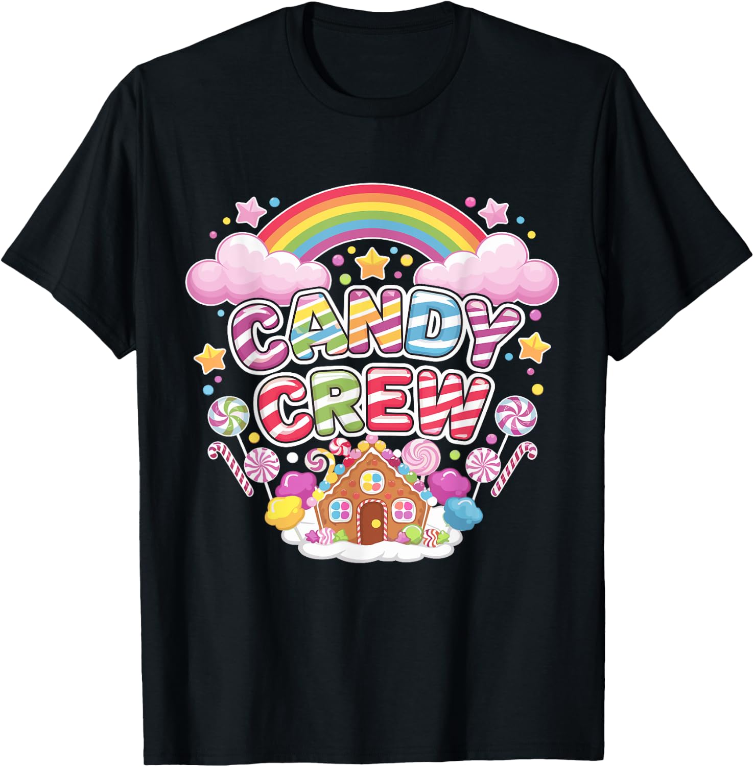 Candy Crew Candy Squad T-Shirt - T-Shirt | Black