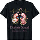 Dialysis Squad Compassionate Healthcare Team Heartbeat T-Shirt - T-Shirt | Black