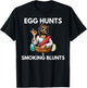 Easter 420 2025 Blunt Stoner Cannabis Weed Design -Adults Black Small Short Sleeve Modern Novelty Humor Gift T-Shirt - T-Shirt | Black