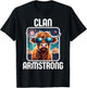 Armstrong Clan 4th July Scottish Family Name USA Party T-Shirt - T-Shirt | Black