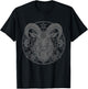 Baphomet Goat Pentagram Satanist Halloween Metal Head T-Shirt - T-Shirt | Black