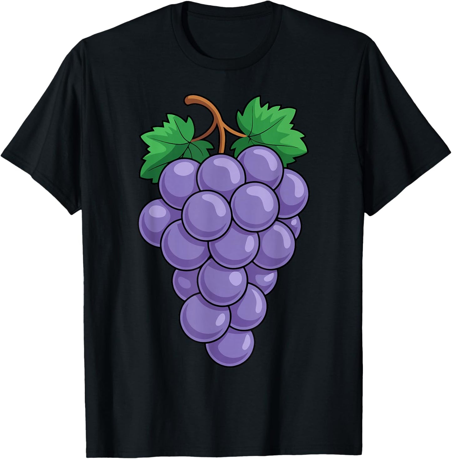 Chemise Raisins pour Adulte, Homme, Femme, Enfant, Violet Raisin T-Shirt - T-Shirt | Black