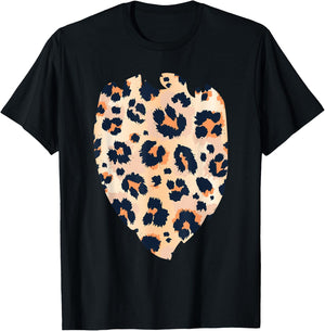 Children's DIY Costume Cheetah Belly Costume Boys Girls Child , brown, 80 T-Shirt - T-Shirt | Black