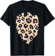 Children's DIY Costume Cheetah Belly Costume Boys Girls Child , brown, 80 T-Shirt - T-Shirt | Black