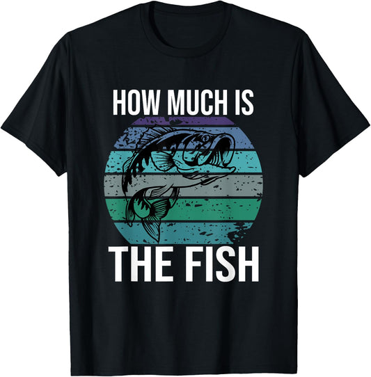 How much is the Fish , black T-Shirt - T-Shirt | Black