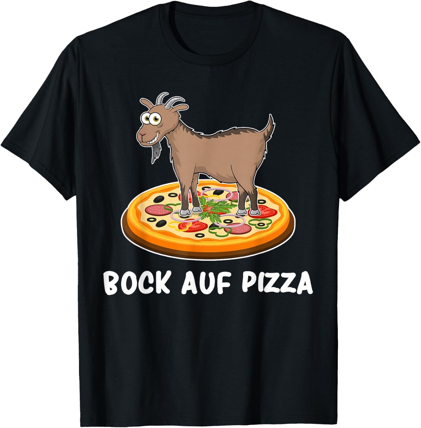 Pizza Sayings Pizza Baker Pizza Lovers Bock on Pizza , black, s T-Shirt - T-Shirt | Black