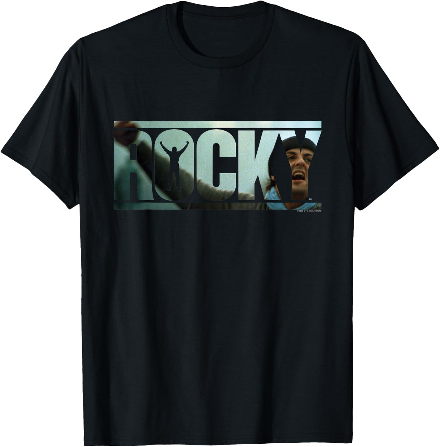 Rocky Cutout Logo T-Shirt - T-Shirt | Black