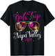 Girls Trip Napa Valley 2024 Weekend Birthday Squad T-Shirt - T-Shirt | Black