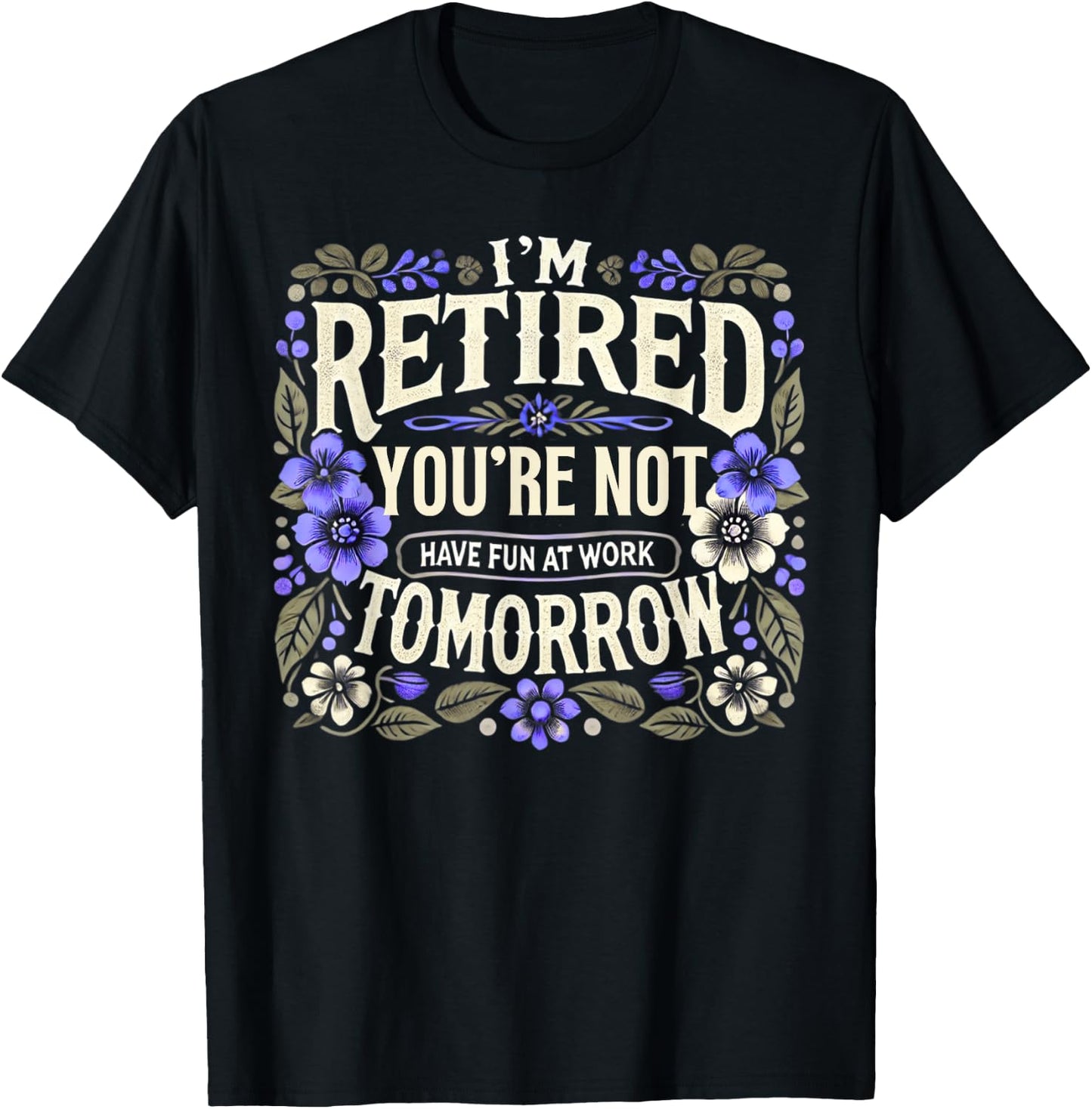 Retired 2025 Women Retirement Funny Retire 2025 T-Shirt - T-Shirt | Black