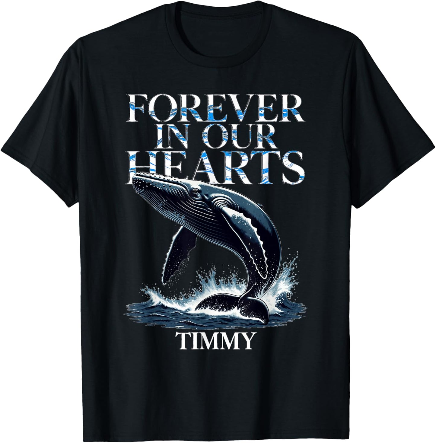 Timmy Wal Ostsee Buckelwal Team Hope Free In Our Hearts 2026 T-Shirt - T-Shirt | Black