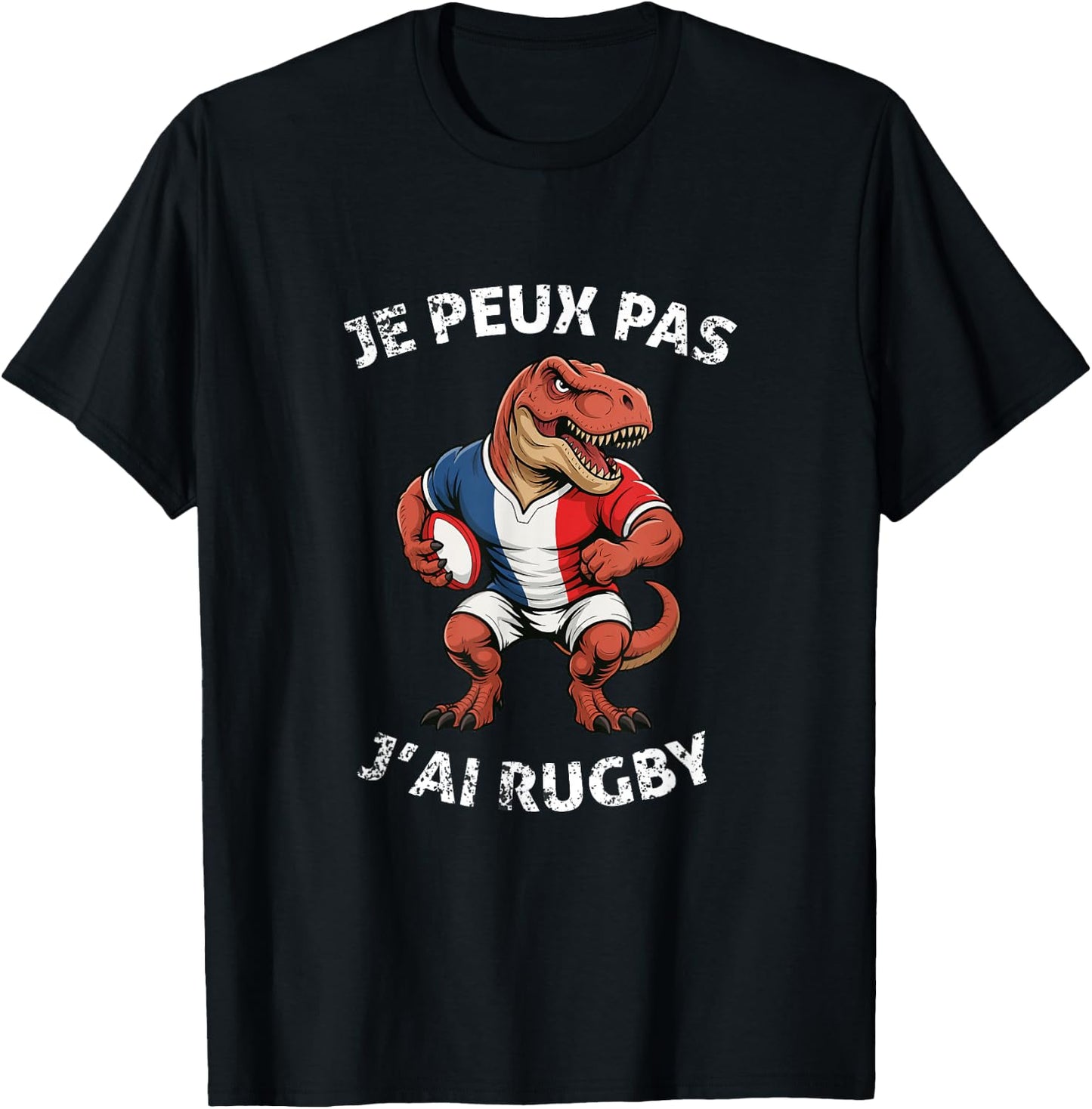 Je Peux Pas J'ai Rugby Player Rugby Lovers Sport Rugby T-Shirt - T-Shirt | Black