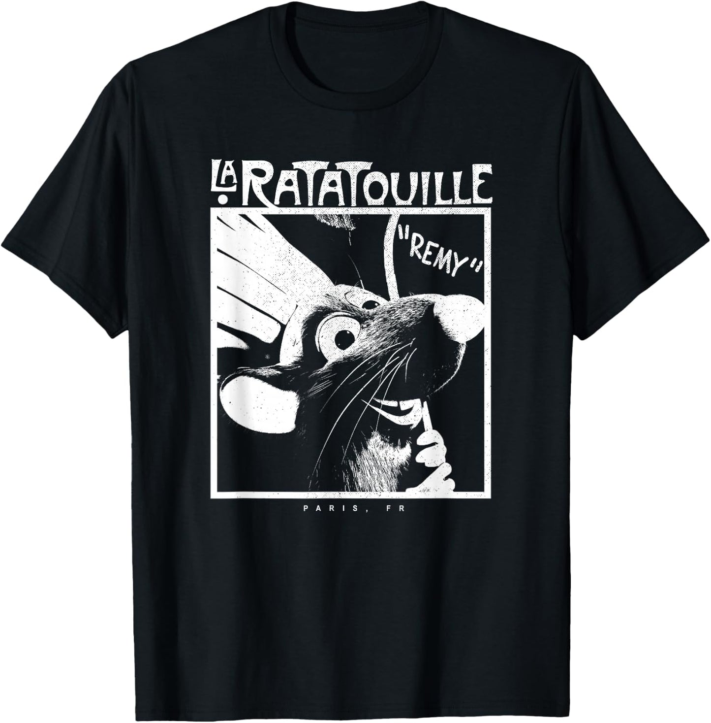 Disney Pixar Ratatouille Chef Remy T-Shirt - T-Shirt | Black