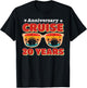 Anniversary Cruise 20 Years 2024 Husband Wife Couple Trip T-Shirt - T-Shirt | Black