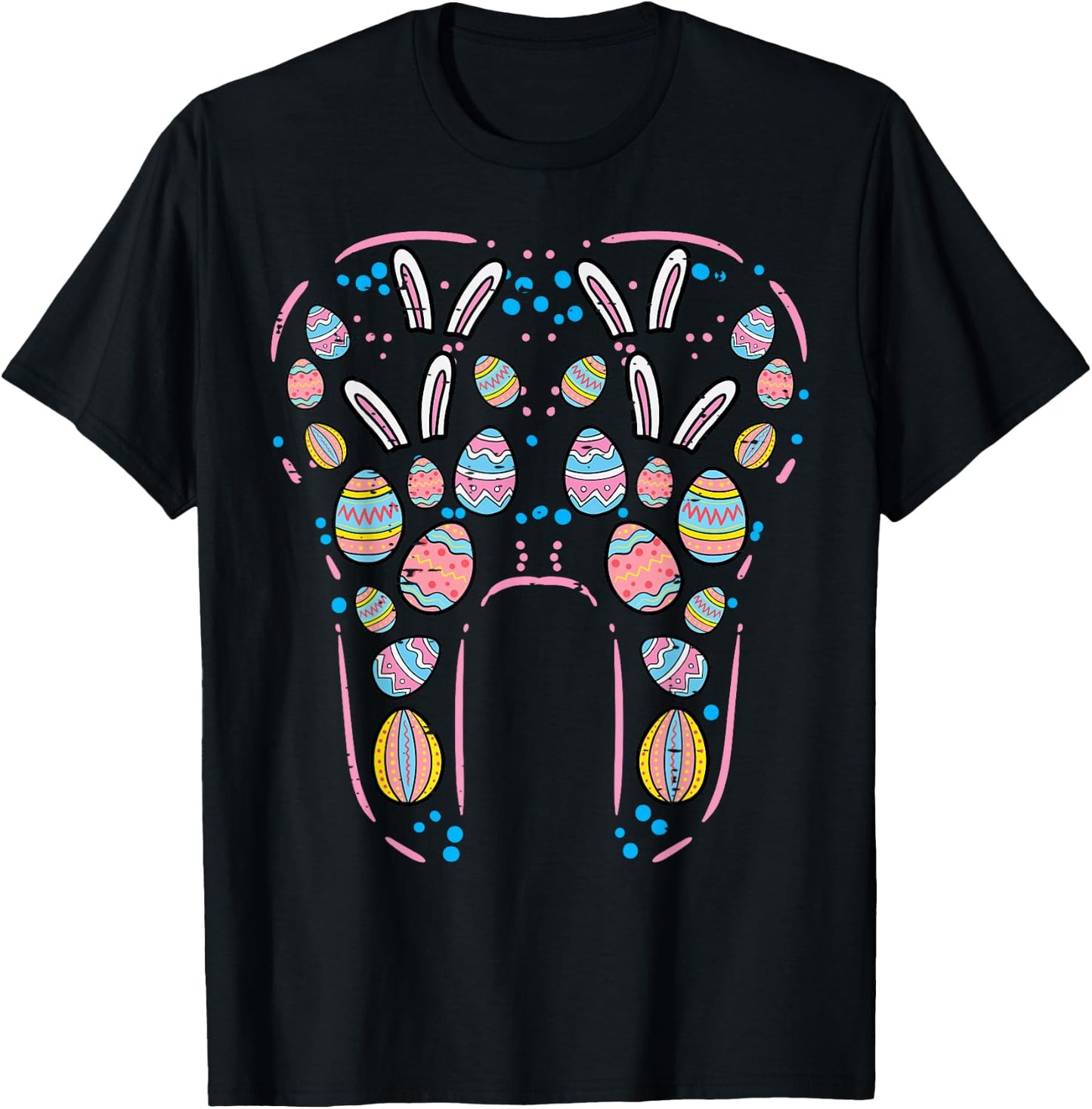 Easter Dentist Tooth Cute Teeth Dental Assistant Women Men T-Shirt - T-Shirt | Black