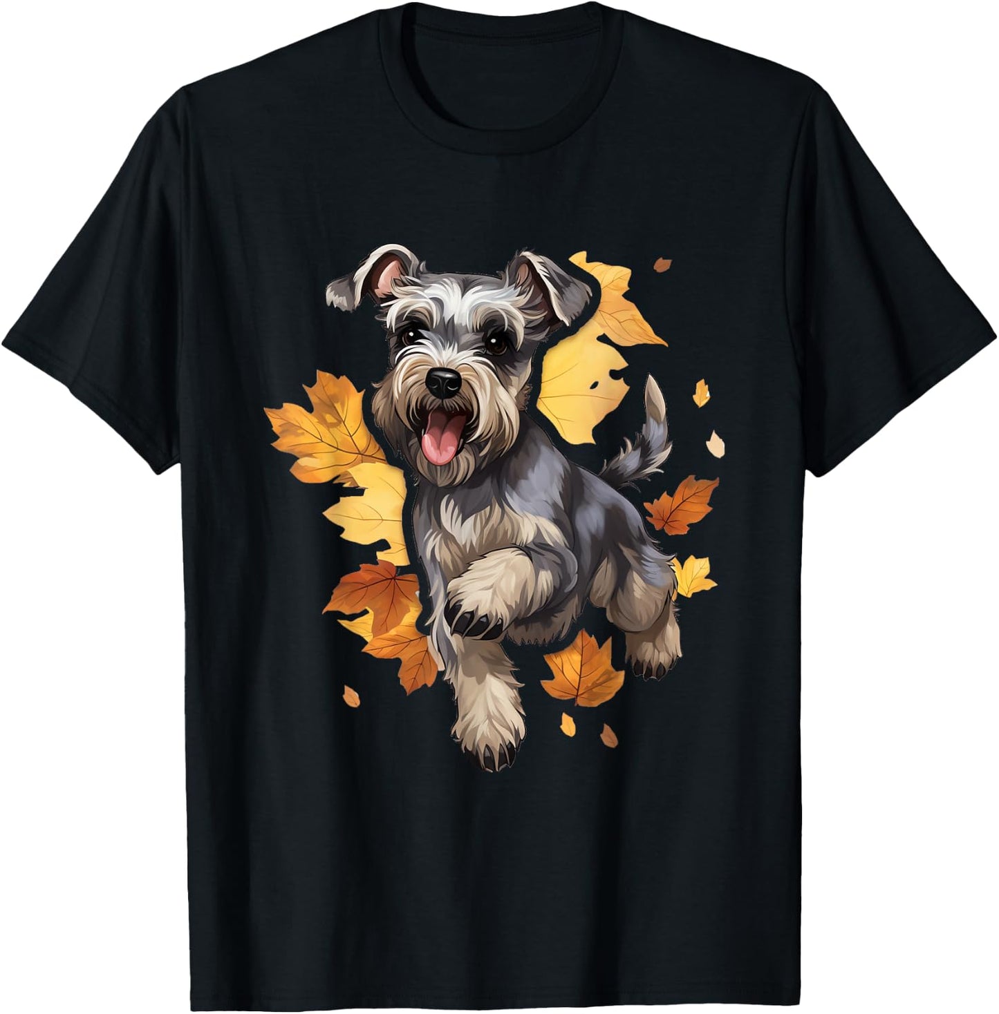 Schnauzer Case T-Shirt - T-Shirt | Black