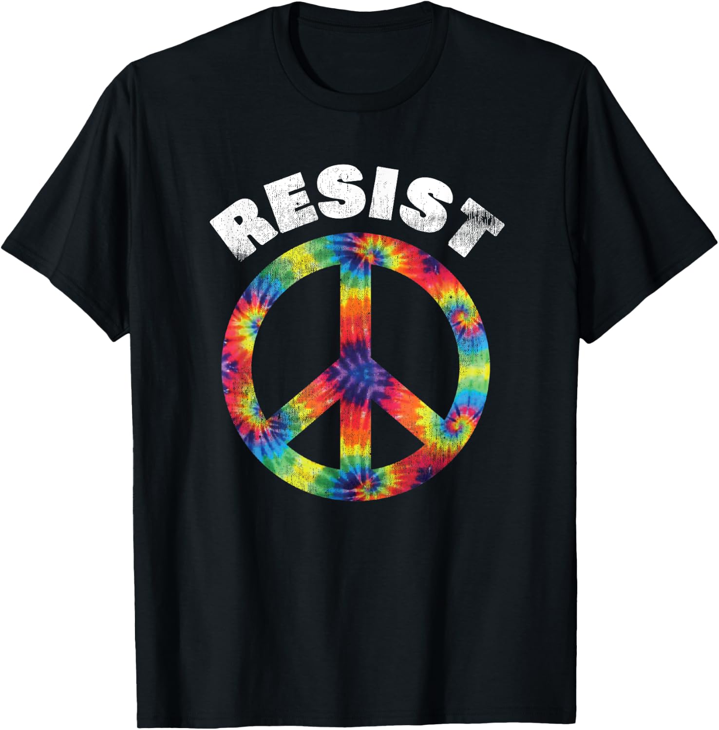 Peaceful Protest | Resist T-Shirt - T-Shirt | Black