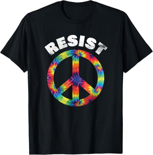 Peaceful Protest | Resist T-Shirt - T-Shirt | Black