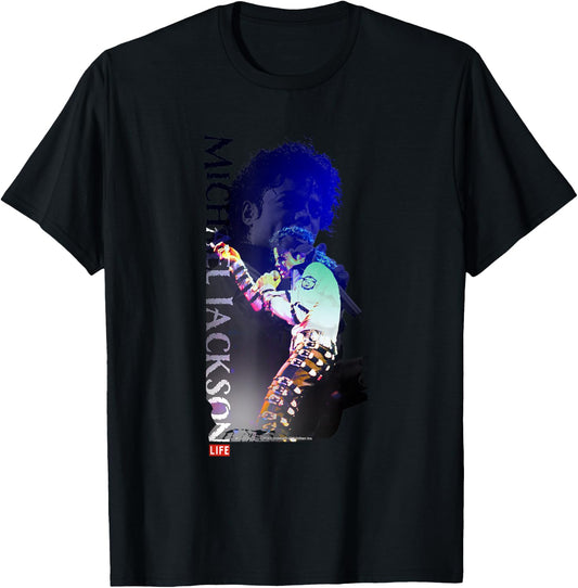 Collection d'images LIFE Michael Jackson 02 , grey, S T-Shirt - T-Shirt | Black
