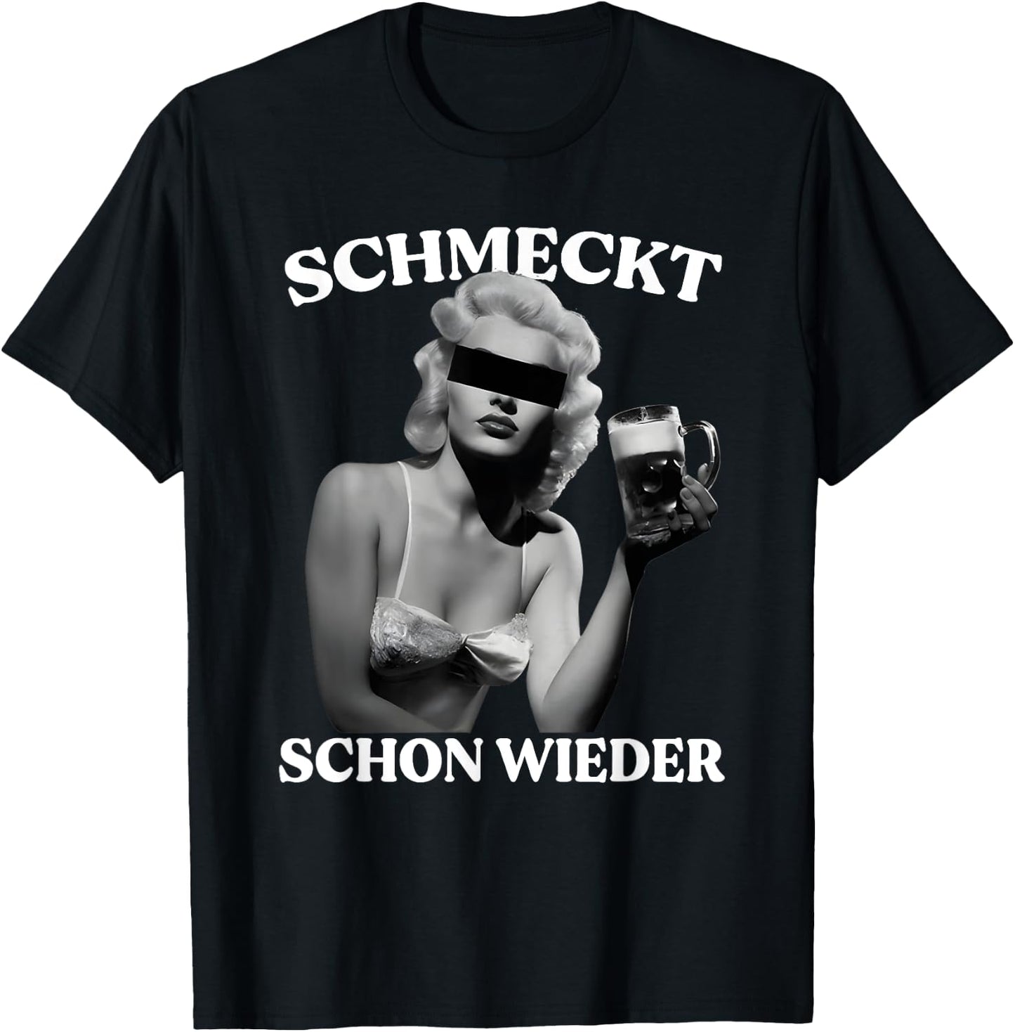 Schmeckt Schon Wieder T-Shirt - T-Shirt | Black
