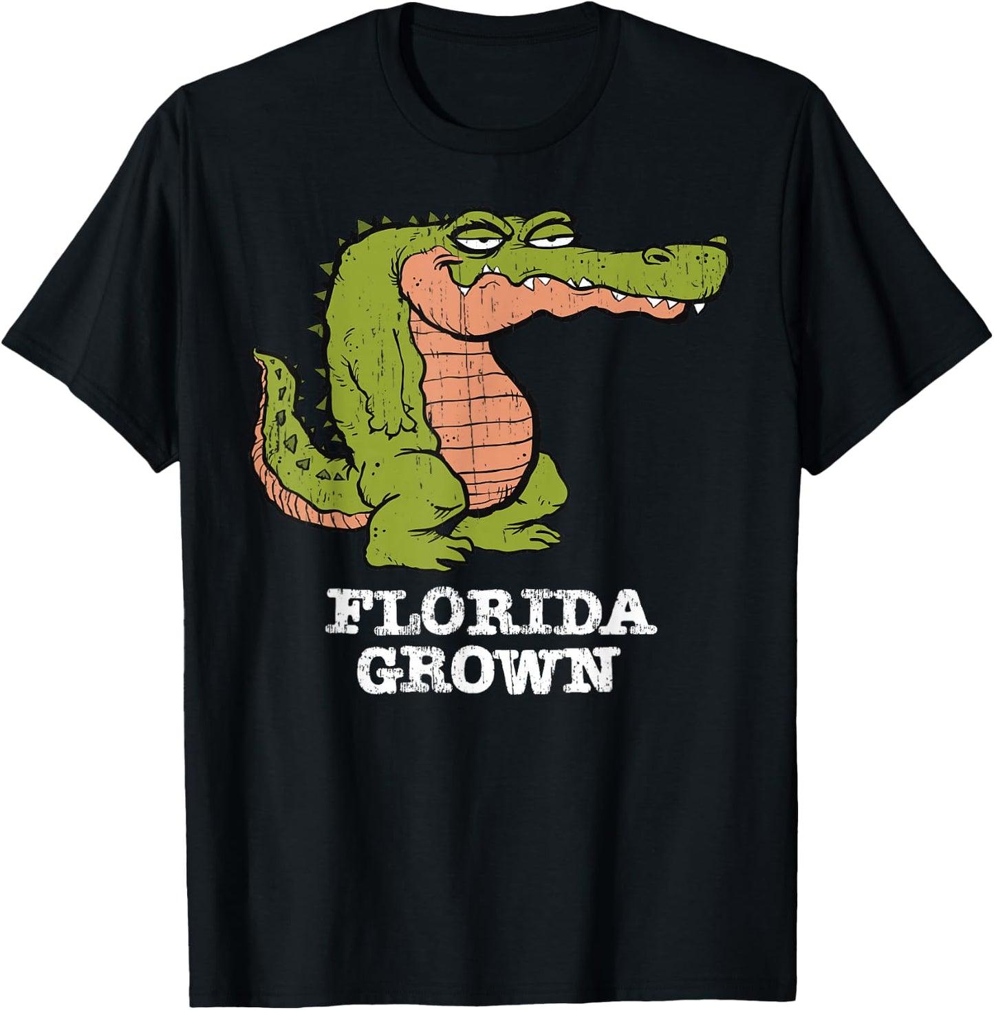 Florida Flo Grown Shirt Miami Orlando Tampa Destin Flag T-Shirt - T-Shirt | Black