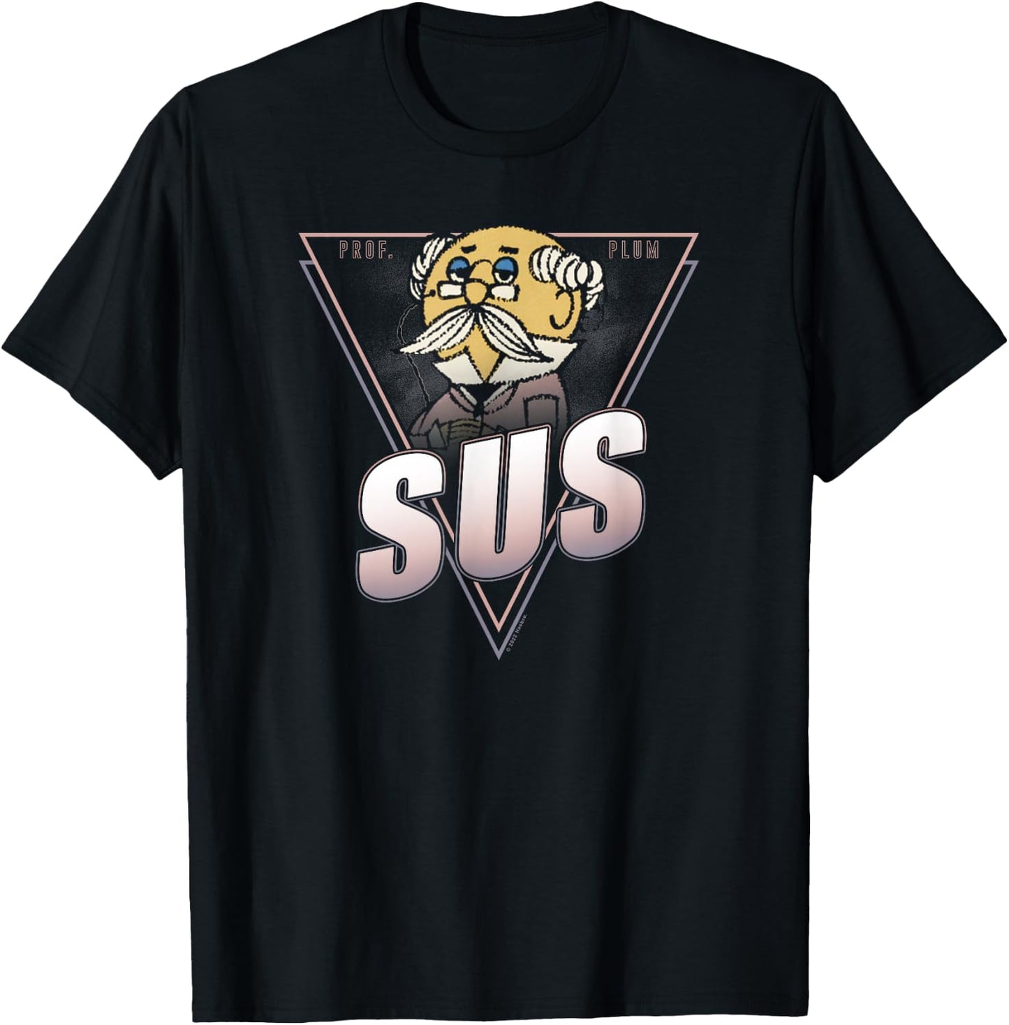 Clue Professor Plum SUS Poster T-Shirt - T-Shirt | Black