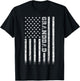 Granddad American Flag T-Shirt - T-Shirt | Black