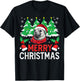 Weddell Seal Christmas Pajama Costume for Xmas Holiday T-Shirt - T-Shirt | Black