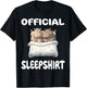 Hippopotamus Hippo Official Sleepshirt Pajamas Nightgown T-Shirt - T-Shirt | Black