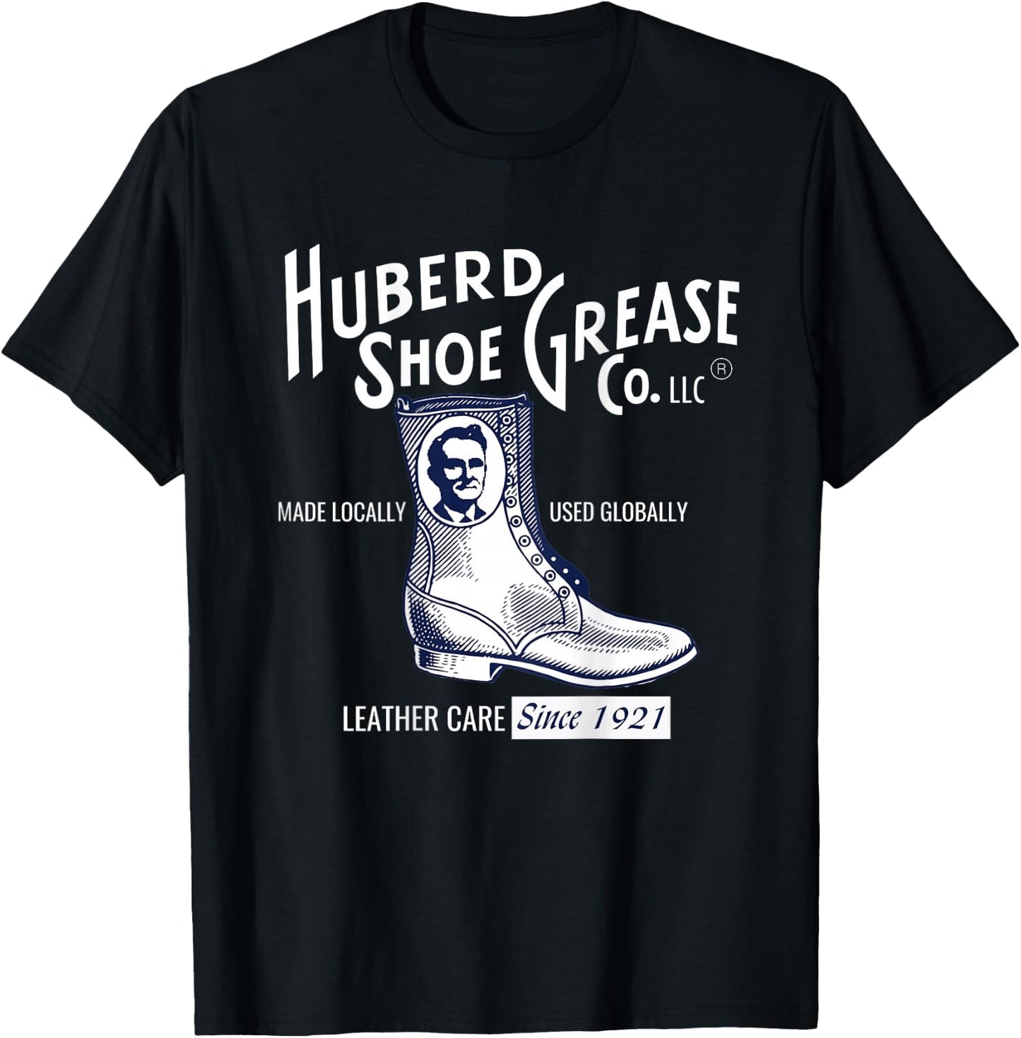 Huberd's Shoe Grease Logo Dark T-Shirt - T-Shirt | Black