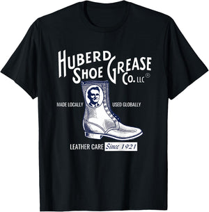 Huberd's Shoe Grease Logo Dark T-Shirt - T-Shirt | Black