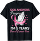 God Answers Prayers Breast Cancer Survivor Christian T-Shirt - T-Shirt | Black