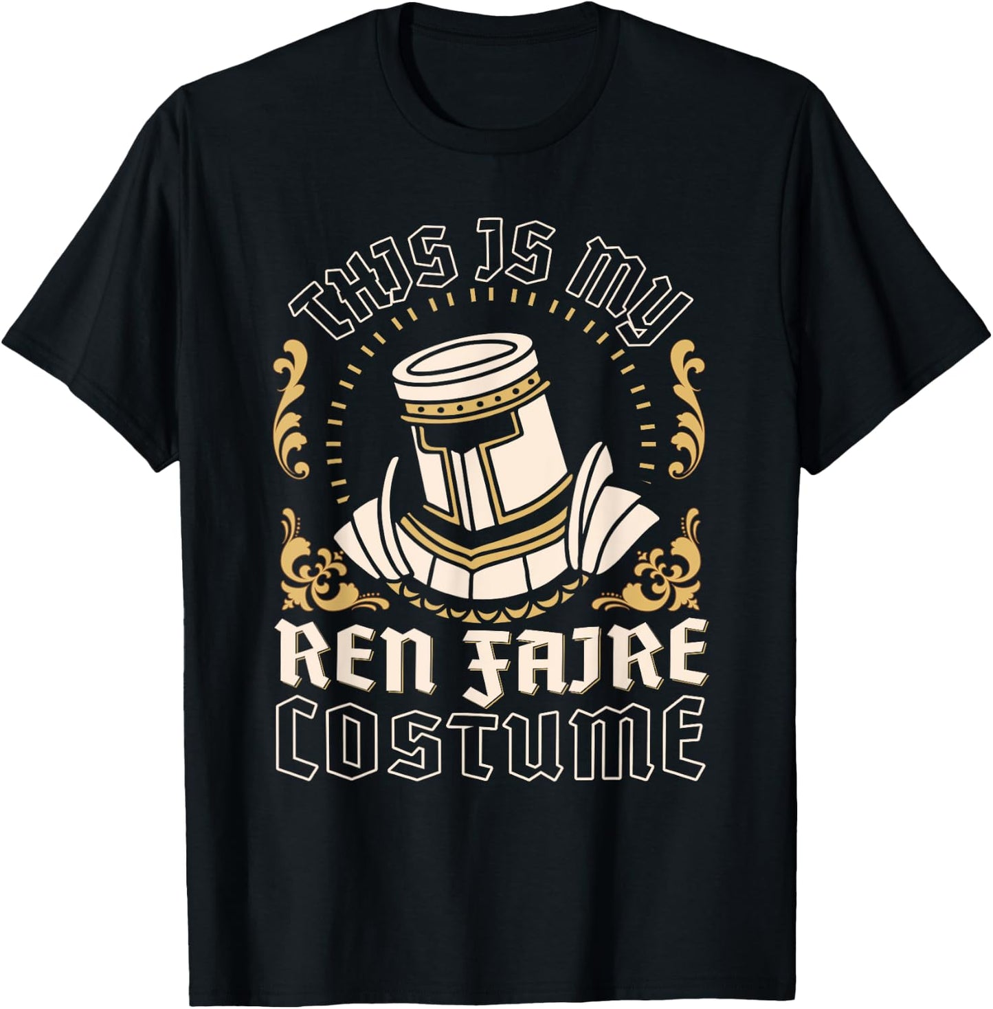 This Is My Ren Faire Costume Funny Medieval Renaissance Fair T-Shirt - T-Shirt | Black