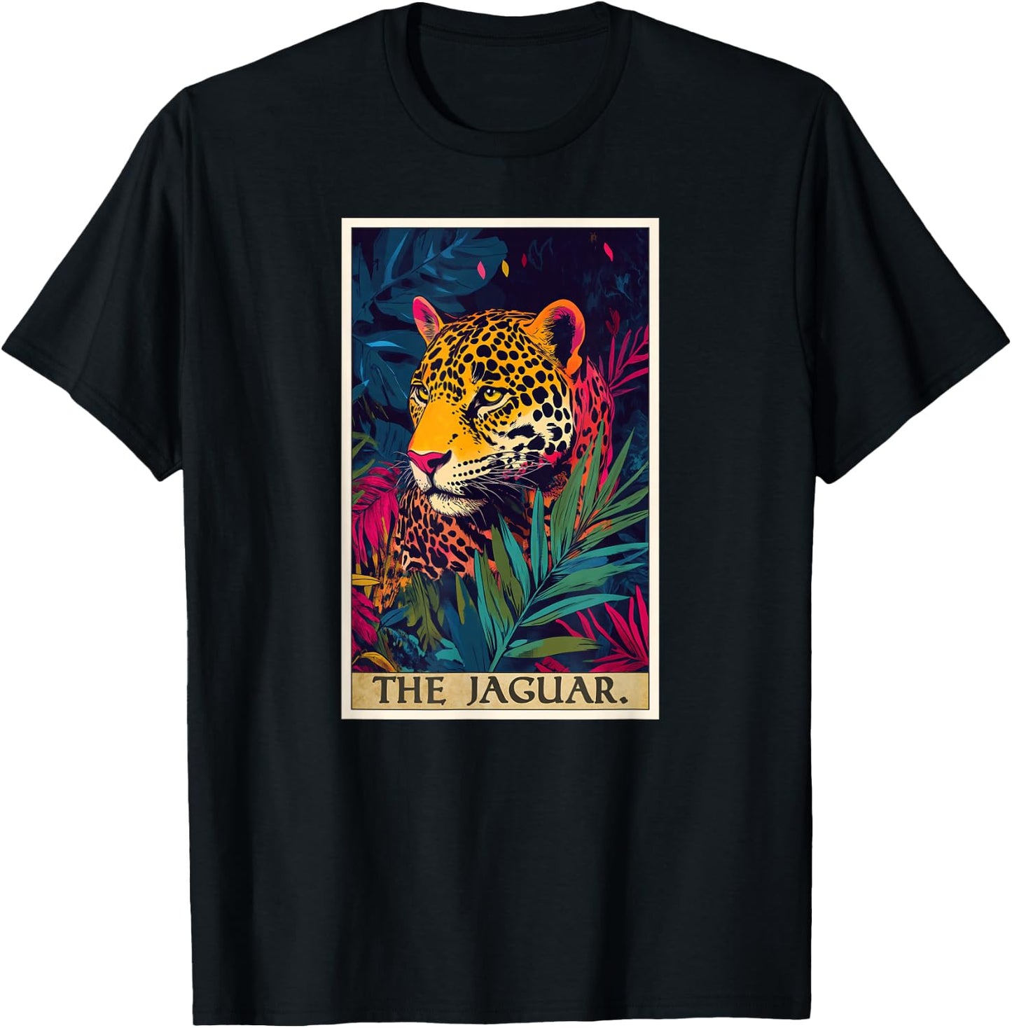 Jaguar Animal T-Shirt - T-Shirt | Black