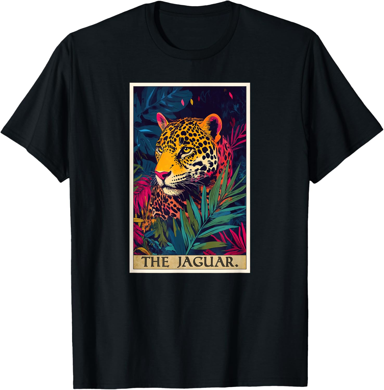 Jaguar Animal T-Shirt - T-Shirt | Black